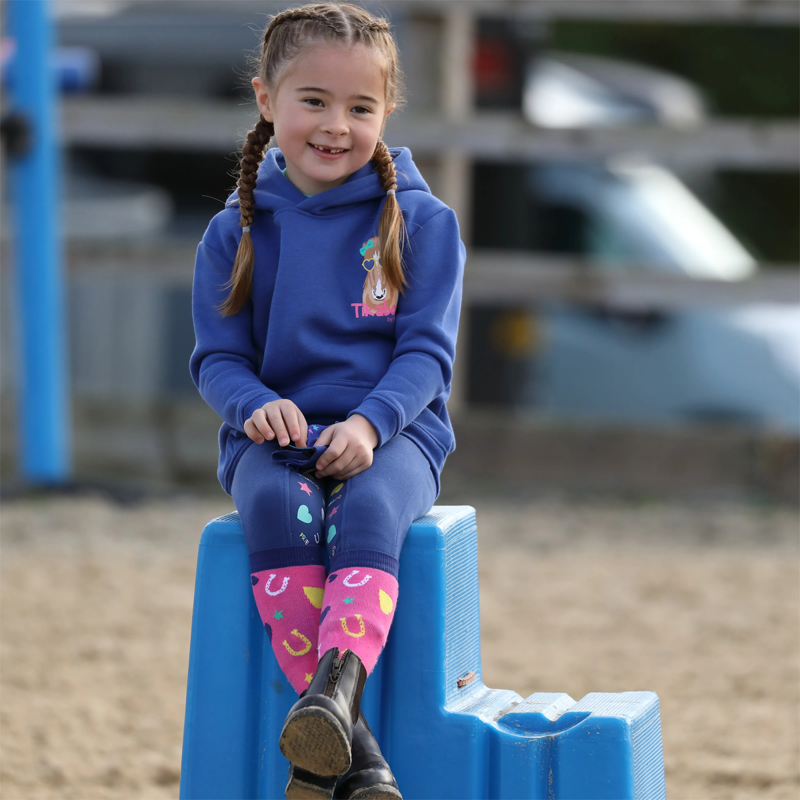 Shires Tikaboo Children's Hoodie - Navy-2